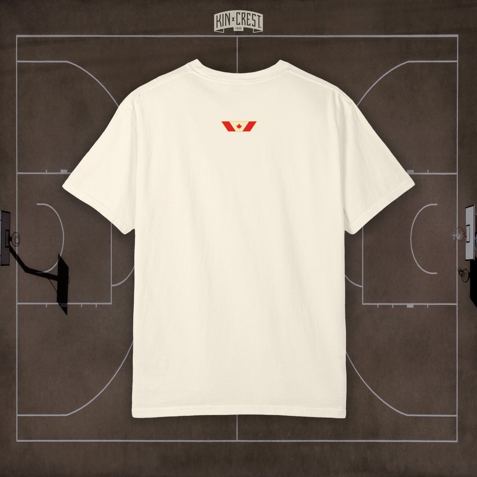 Team Canada Basketball Tee Back [Ivory]