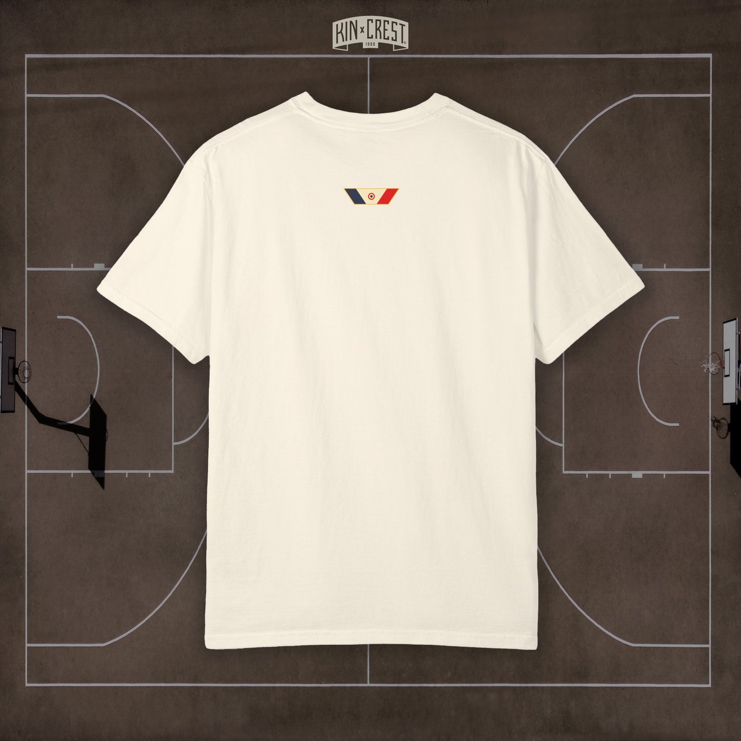 Team France Basketball Tee Back [Ivory]