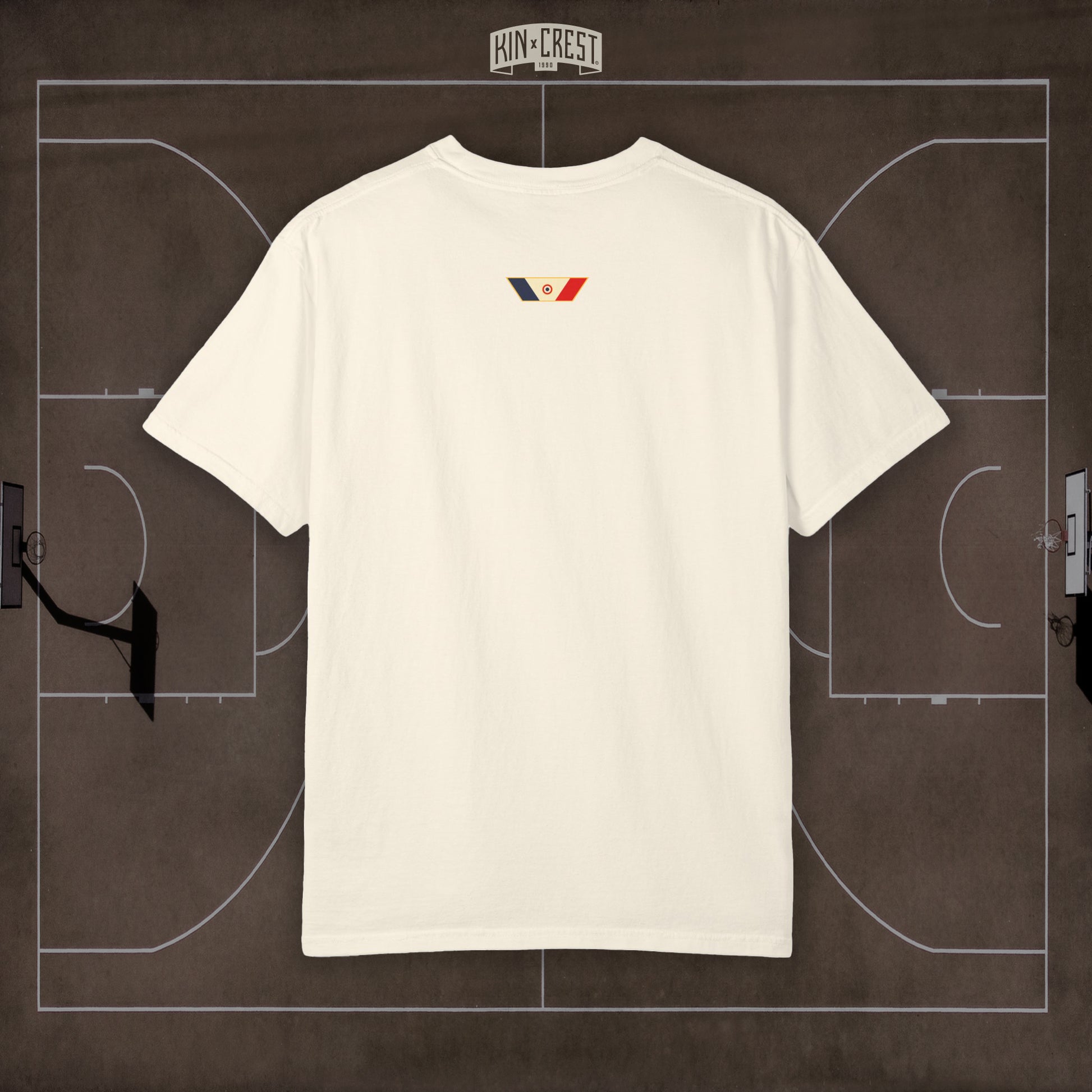 Team France Basketball Tee Back [Ivory]