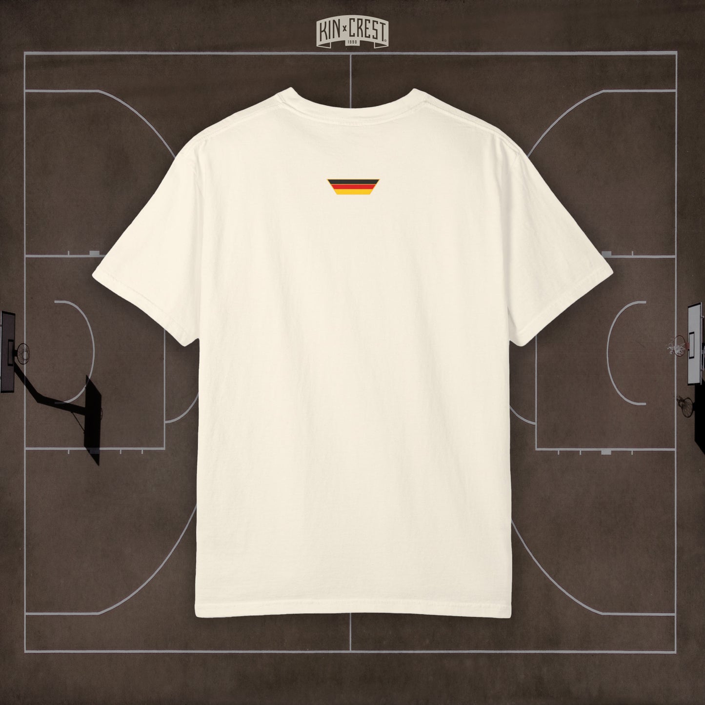 Team Germany Basketball Tee Back [Ivory]