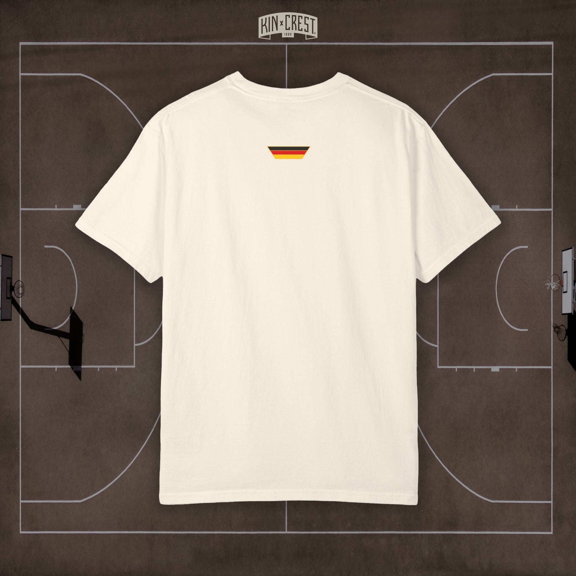 Team Germany Basketball Tee Back [Ivory]