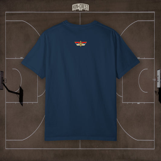 Team Serbia Basketball Tee Back [Navy]