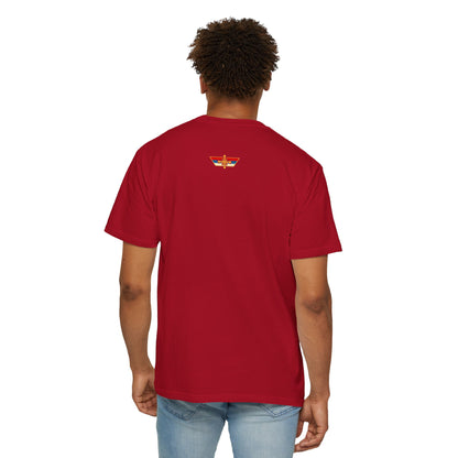 Team Serbia Basketball Tee Lifestyle Back [Red]