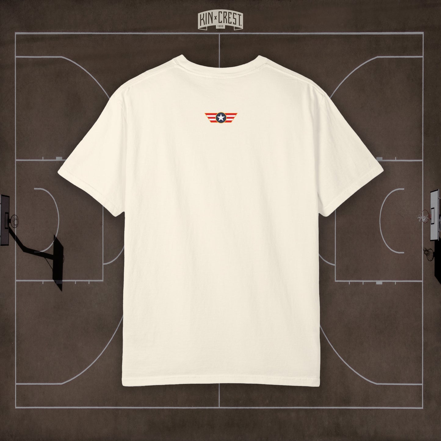 Team USA Basketball Tee Back [Ivory]