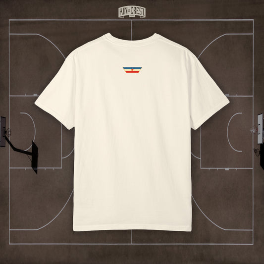 Team Yugoslavia Basketball Tee Back [Ivory]